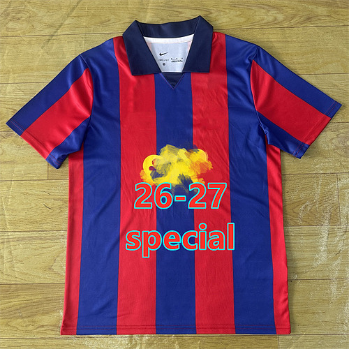 26-27 Barcelona Special Fans Version Jersey S-4XL Polo OK