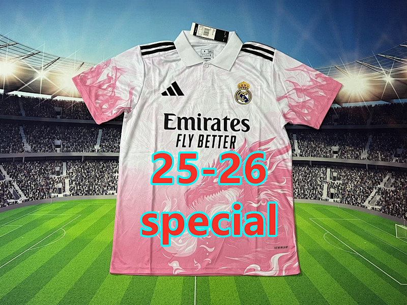 25-26 Real Madrid Special Fans Jersey S-2XL