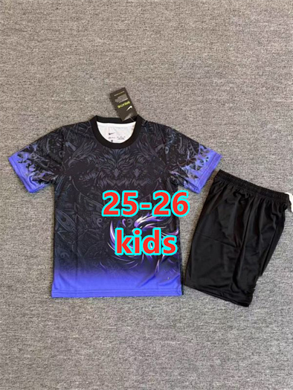 25-26 Barcelona Special Kids Jersey+shorts Kit 16 -28