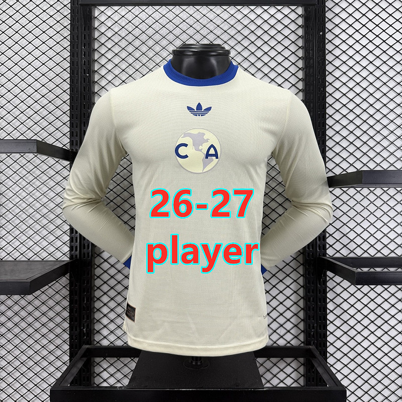 26-27 America Anniversary Player Long Sleeve Jersey S-4XL
