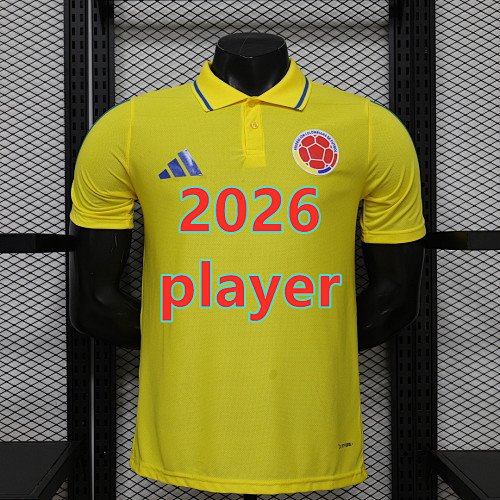 Colombia Retro Player Version Jersey S-2XL Polo