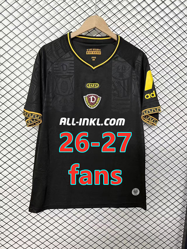 26-27 Dresden Away Fans Version Jersey S-4XL