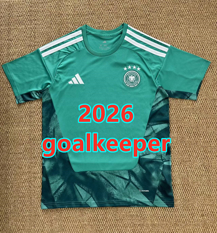 Germany Goalkeeper Fans Version Jersey S-4XL