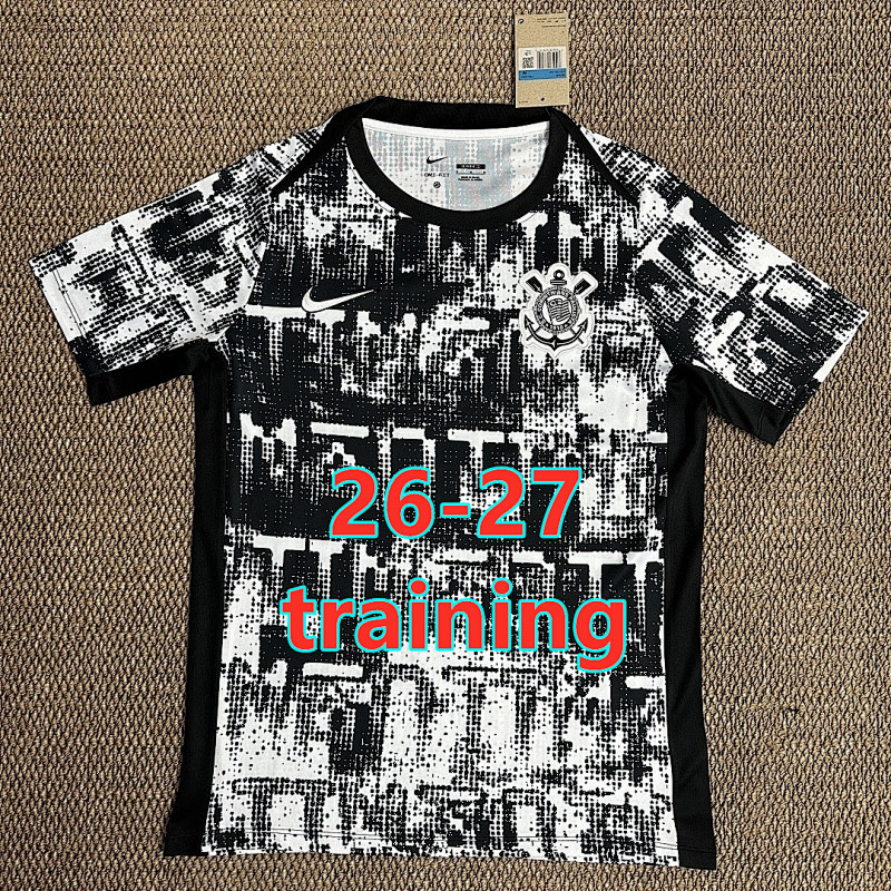 26-27 Corinthians Training Fans Version Jersey S-4XL