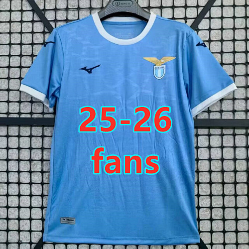 25-26 Lazio Home Fans Version Jersey S-4XL