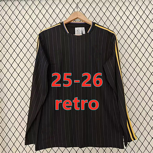 25-26 Manchester United Training Fans Long Sleeve Jersey S-2XL