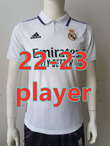 Real Madrid Player Version 22-23 TopThai Quality Home Jersey S-2XL