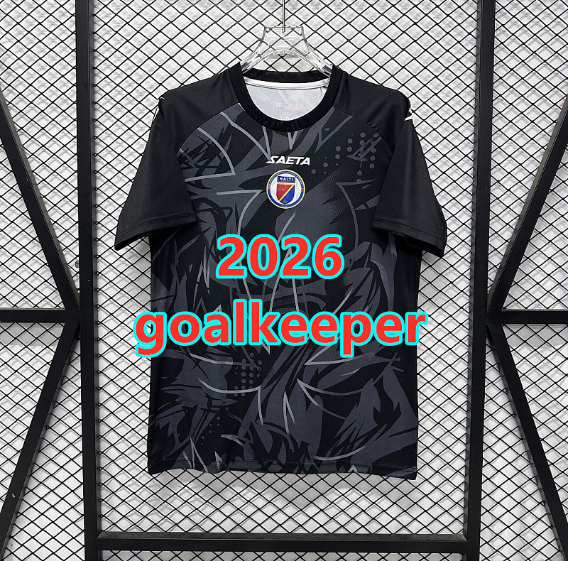 Haïti Goalkeeper Fans Version Jersey S-4XL