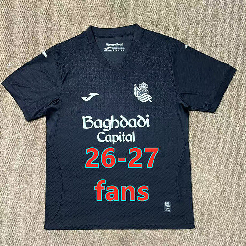 26-27 Real Sociedad Away Fans Version Jersey S-4XL