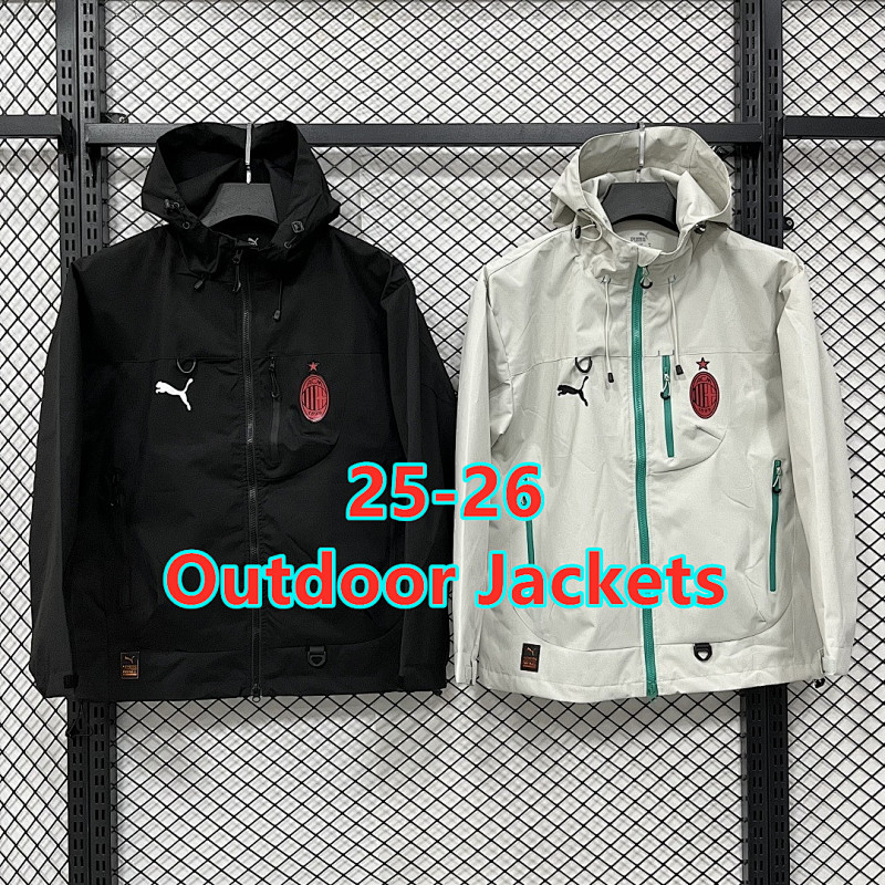 25-26 AC Milan Outdoor Jackets S 3XL AC