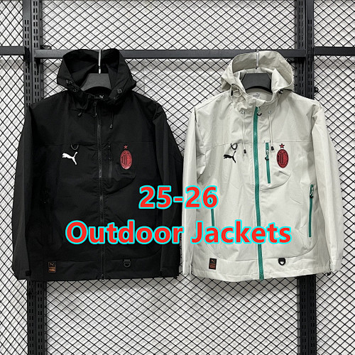 25-26 AC Milan Outdoor Jackets S 3XL AC