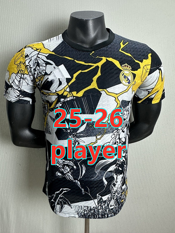 25-26 Real Madrid Special Player Version Jersey S-2XL