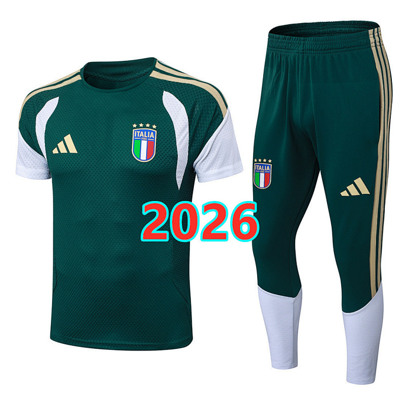 Italy Player Short Sleeve+pants Kit S-4XL