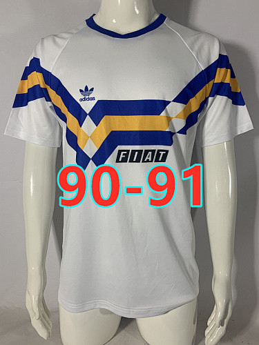 90-91 Boca Juniors Away Retro Jersey S-2XL