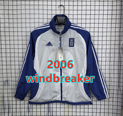 Greece Retro Windbreaker S-2XL