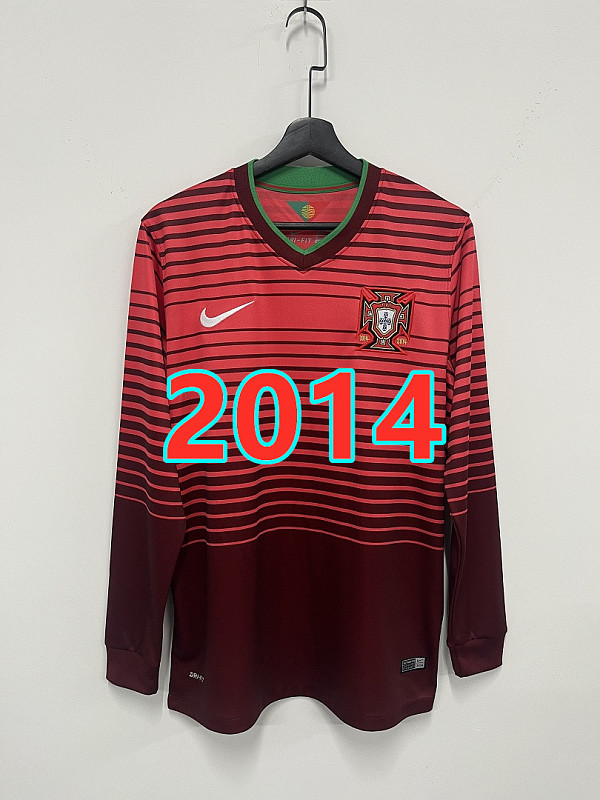 Portugal Home Retro Long Jersey S-2XL