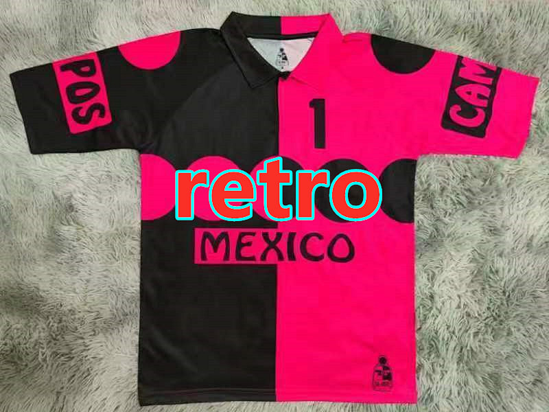 Mexico Goalkeeper Retro Jersey S-2XL