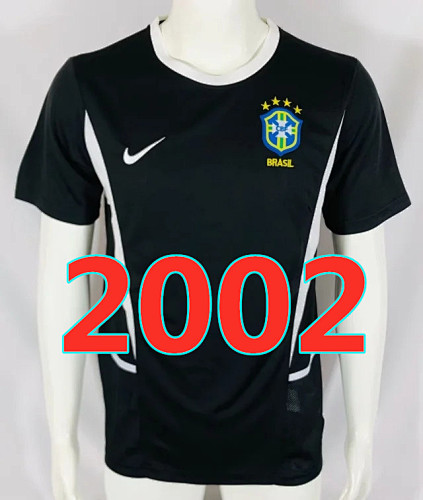 Brazil Retro Goalkeeper Jersey S-2XL