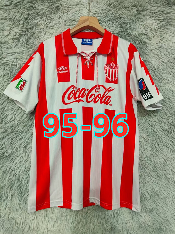 95-96 Necaxa Home Retro Jersey S-2XL