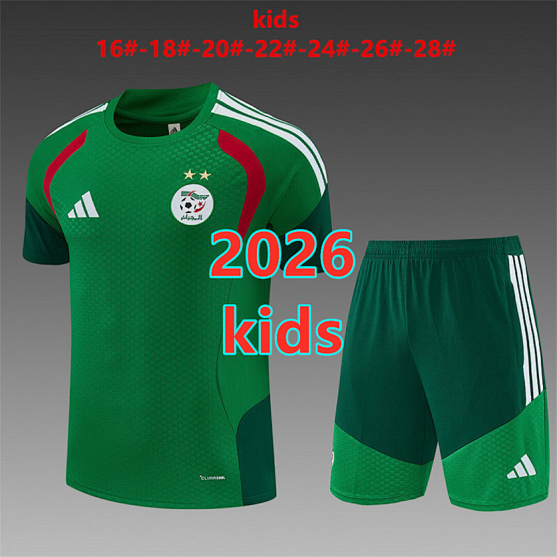 Algeria Kids Short Sleeve Tracksuit 16 -28