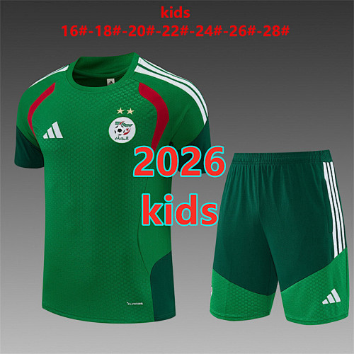 Algeria Kids Short Sleeve Tracksuit 16 -28