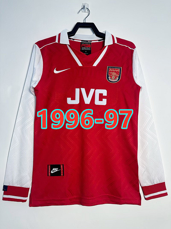 Arsenal Home Retro Long Jersey S-2XL