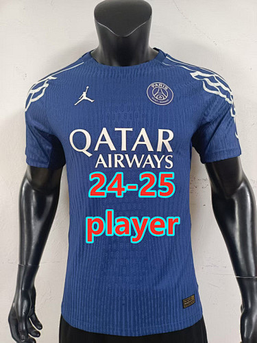 Balenciaga 24-25 Paris Psg 4th Player Version Jersey S-3XL