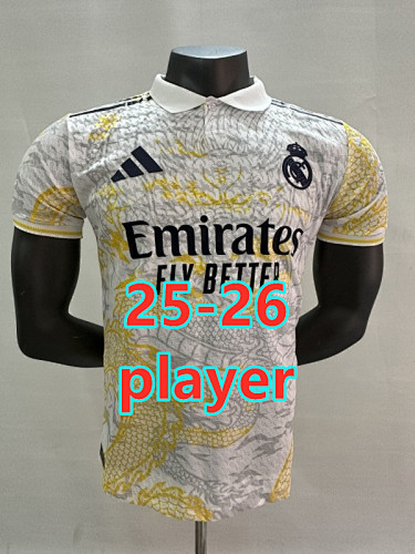 25-26 Real Madrid Special Player Version Jersey S-2XL