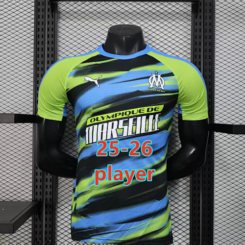25-26 Marseille Training Player Version Jersey S-2XL