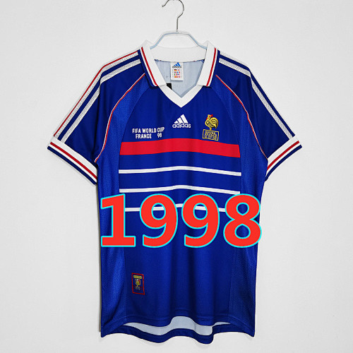 Fr.ance Retro TopThai Quality Home Jersey S-2XL