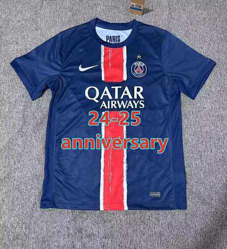 Balenciaga 24-25 Paris Psg Anniversary Fans Version Jersey S-4XL