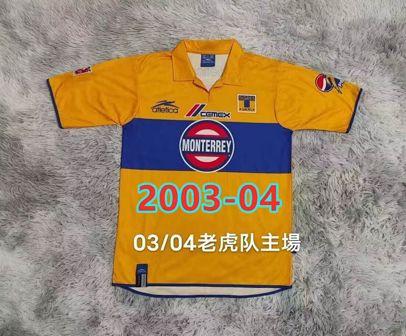 Tigres Uanl Home Retro Jersey S-2XL