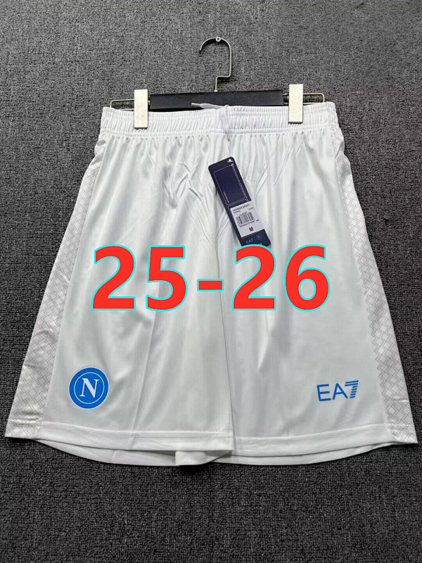 25-26 Napoli Home Fans Version Shorts S-2XL