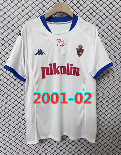 Zaragoza Home Retro Jersey S-2XL