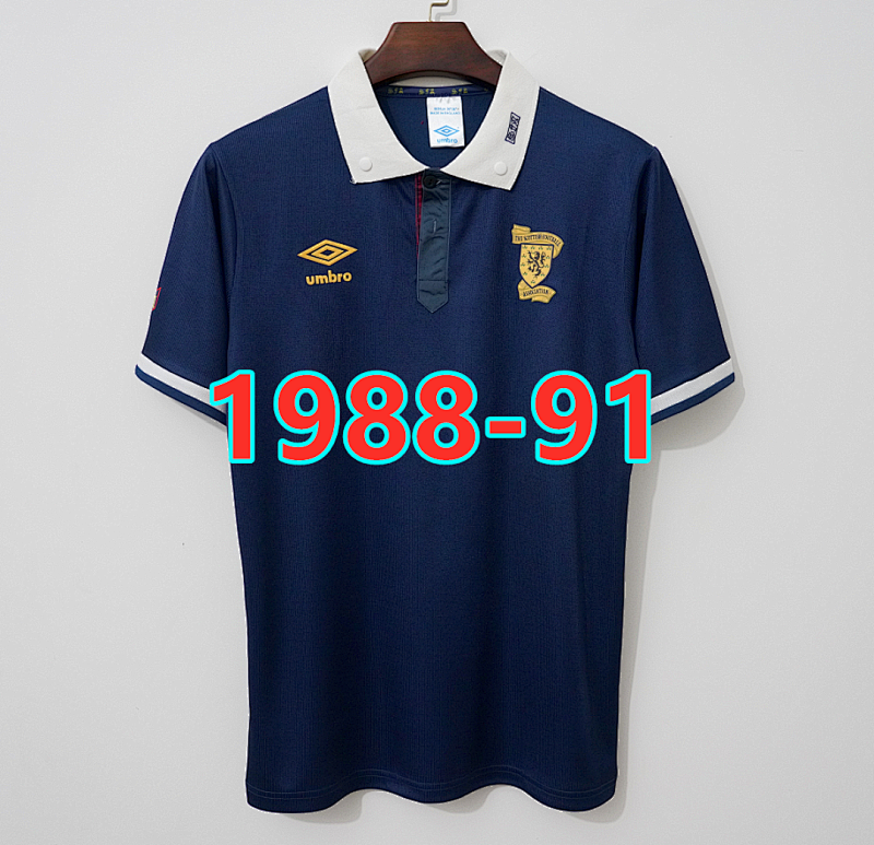 Scotland Home Retro Jersey S-2XL