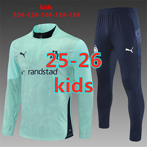 25-26 Marseille Kids Long Sleeve Tracksuit 10 -18