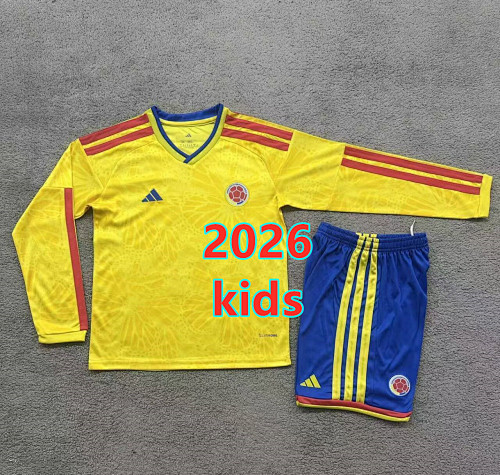 Colombia Home Kids Long Jersey+shorts 16 -28