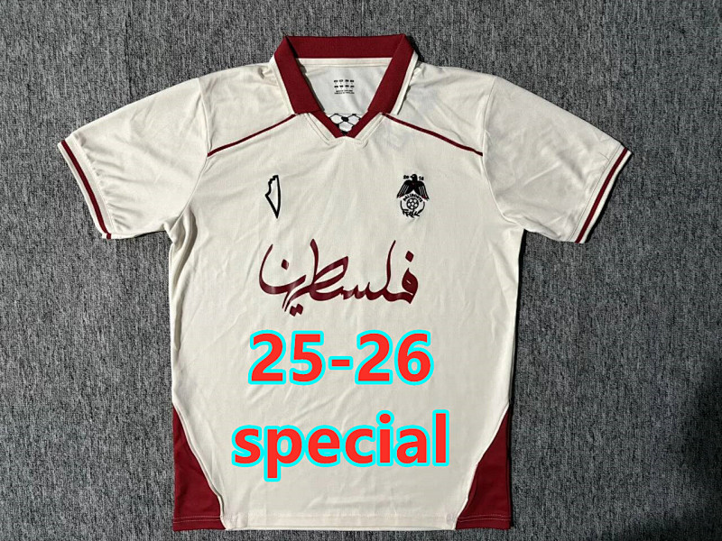 25-26 Palestino Special Fans Version Jersey S-2XL