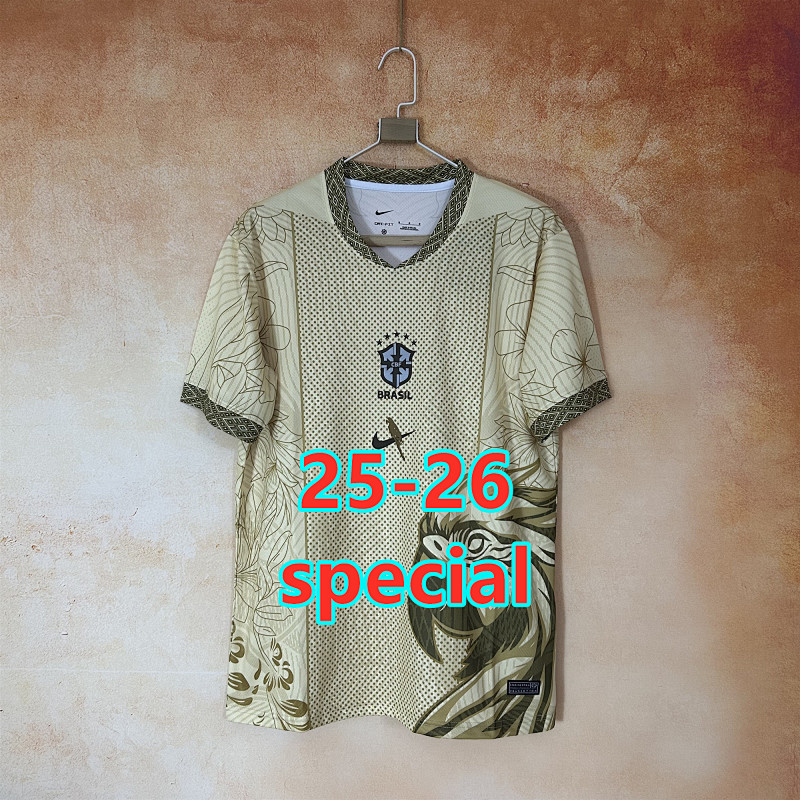 Brazil Special Fans Version Jersey S-4XL