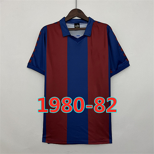 Barcelona Retro TopThai Quality Home Jersey S-2XL