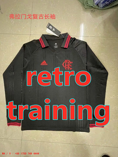 19-20 Flamengo Retro Long Sleeve Training Jersey S-2XL