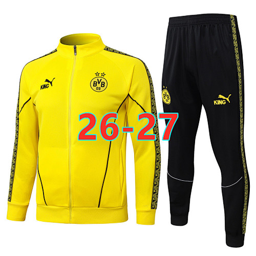 26-27 Dortmund Long Zipper Jacket S-2XL