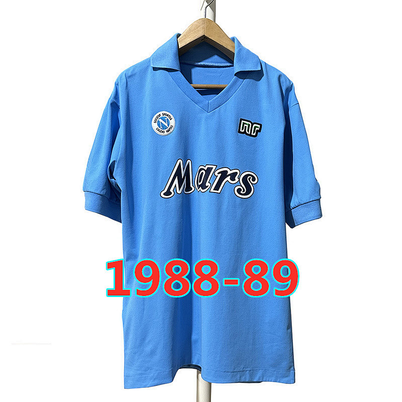Napoli Retro TopThai Quality Home Jersey S-2XL