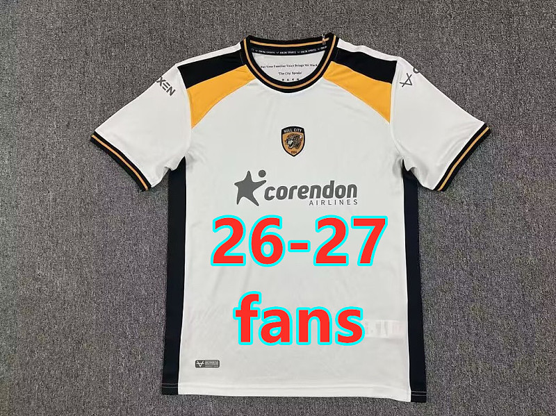 26-27 Hull City Away Fans Version Jersey S-4XL