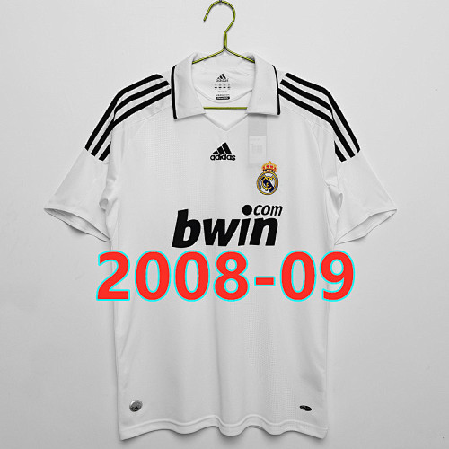 Real Madrid Home Fans Version Retro Jersey S-2XL