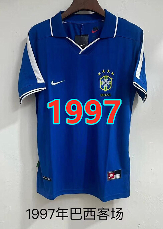 Brazil Retro Jersey S-2XL