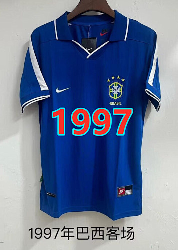 Brazil Retro Jersey S-2XL