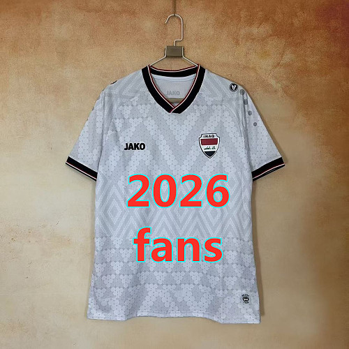 Iraq Home Fans Version Jersey S-4XL