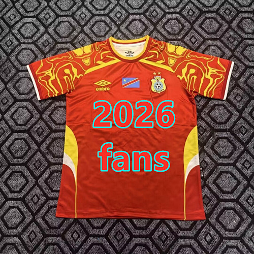 Congo Third Fans Version Jersey S-4XL