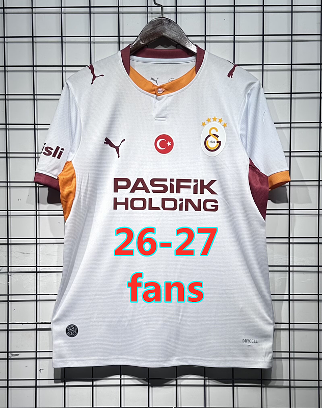 26-27 Galatasaray Away Fans Version Jersey S-4XL